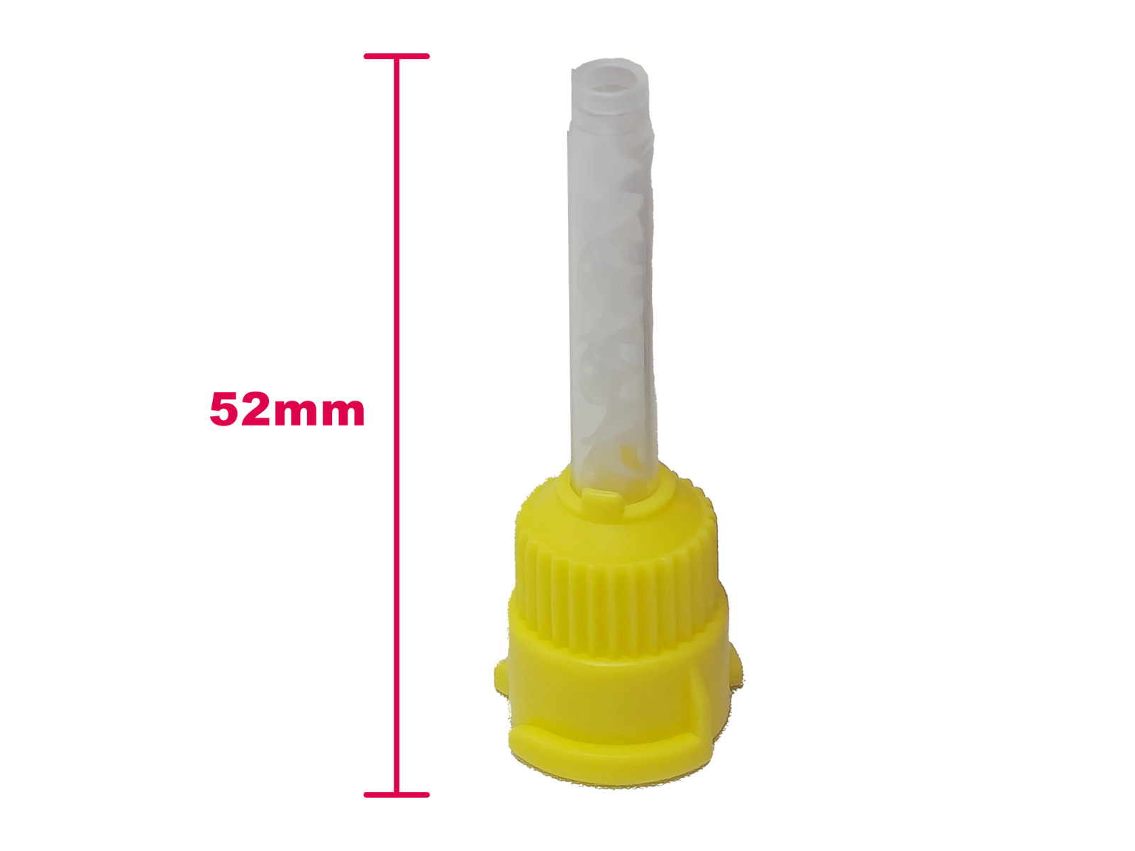 Original Mixpac T-Style Mixing Tips Yellow 4.2mm Approve New 50 tips/ bag