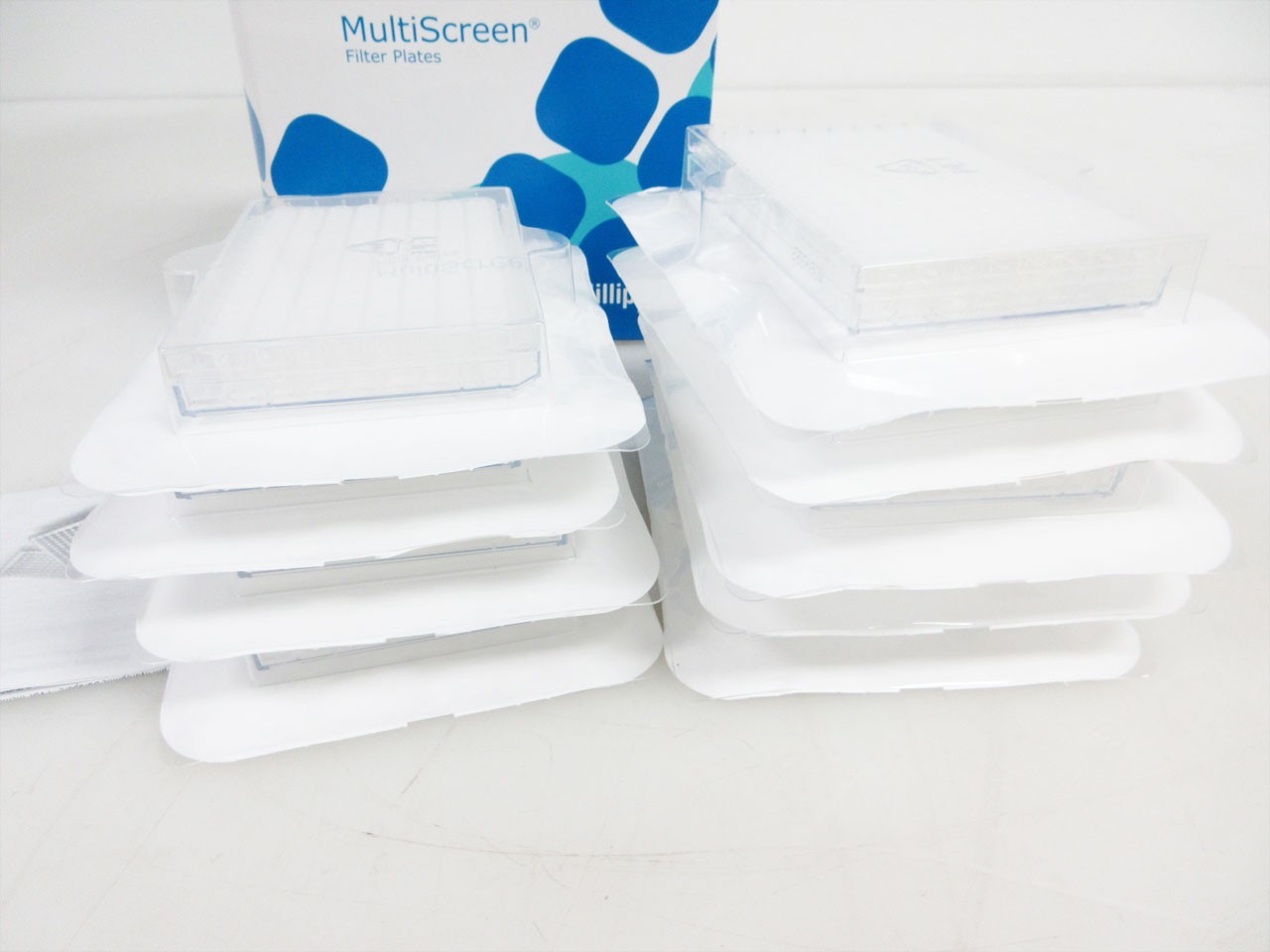BOX 9 (OF 10) MILLIPORE MSGVS2210 0.22 ΜM GV DURAPORE MEMBRANE FILTER MICROPLATE