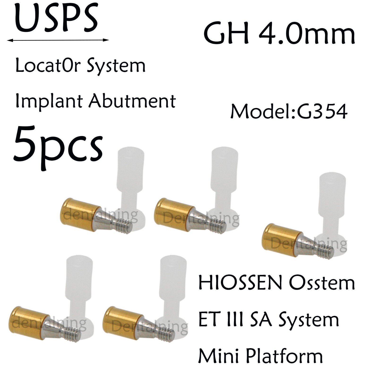 US HIOSSEN ET III SA/Osstem/DIO UF/Snucone Mini Locator Abutment For 1-6mm