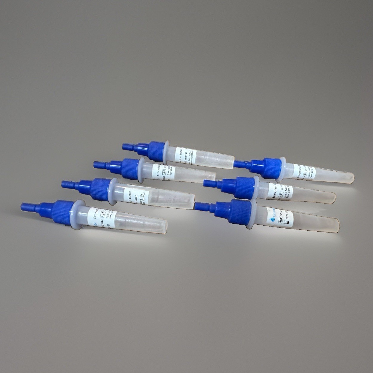 *Lot of 7* LumiraDx 2ml Extraction Buffer Tube SPEC-33844