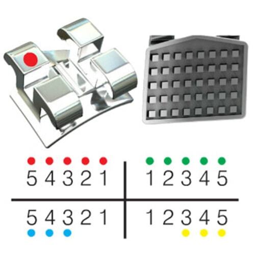 TOL 3B Orthodontics Brackets – Mini, MIM Mono Block, Roth 0.018″