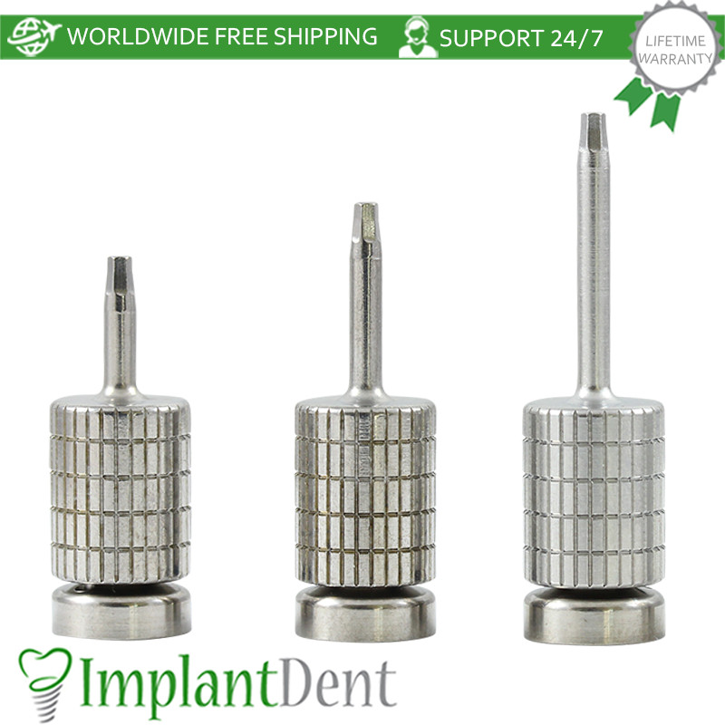 1pc Dental Hand Hex Driver 1.25mm For Dental Prosthetic Fixture Int Hex