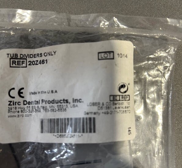 Tub Dividers 20Z461