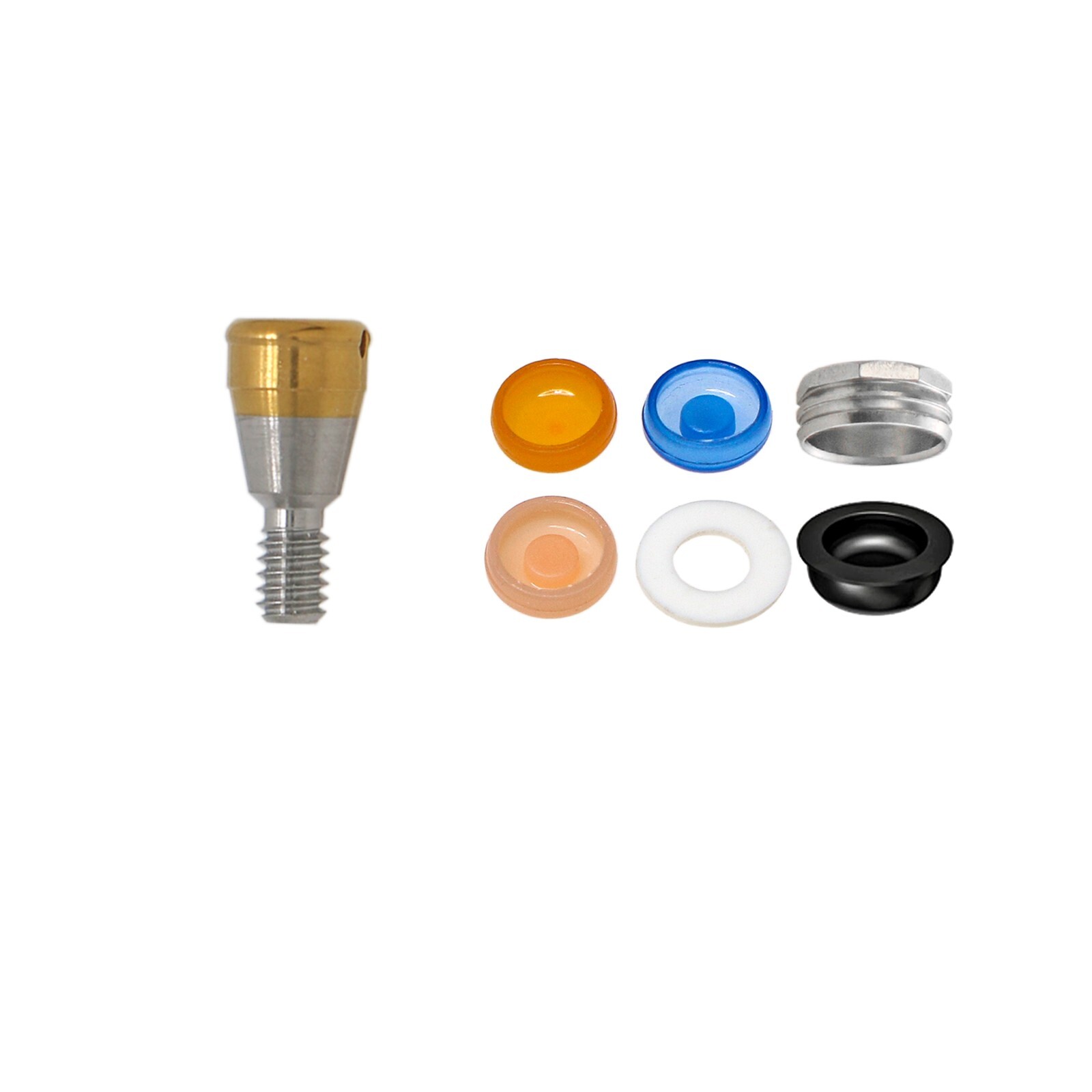 US Hiossen ET III SA Regular Implants Fits Locator Abutment & Male Cap Inserts