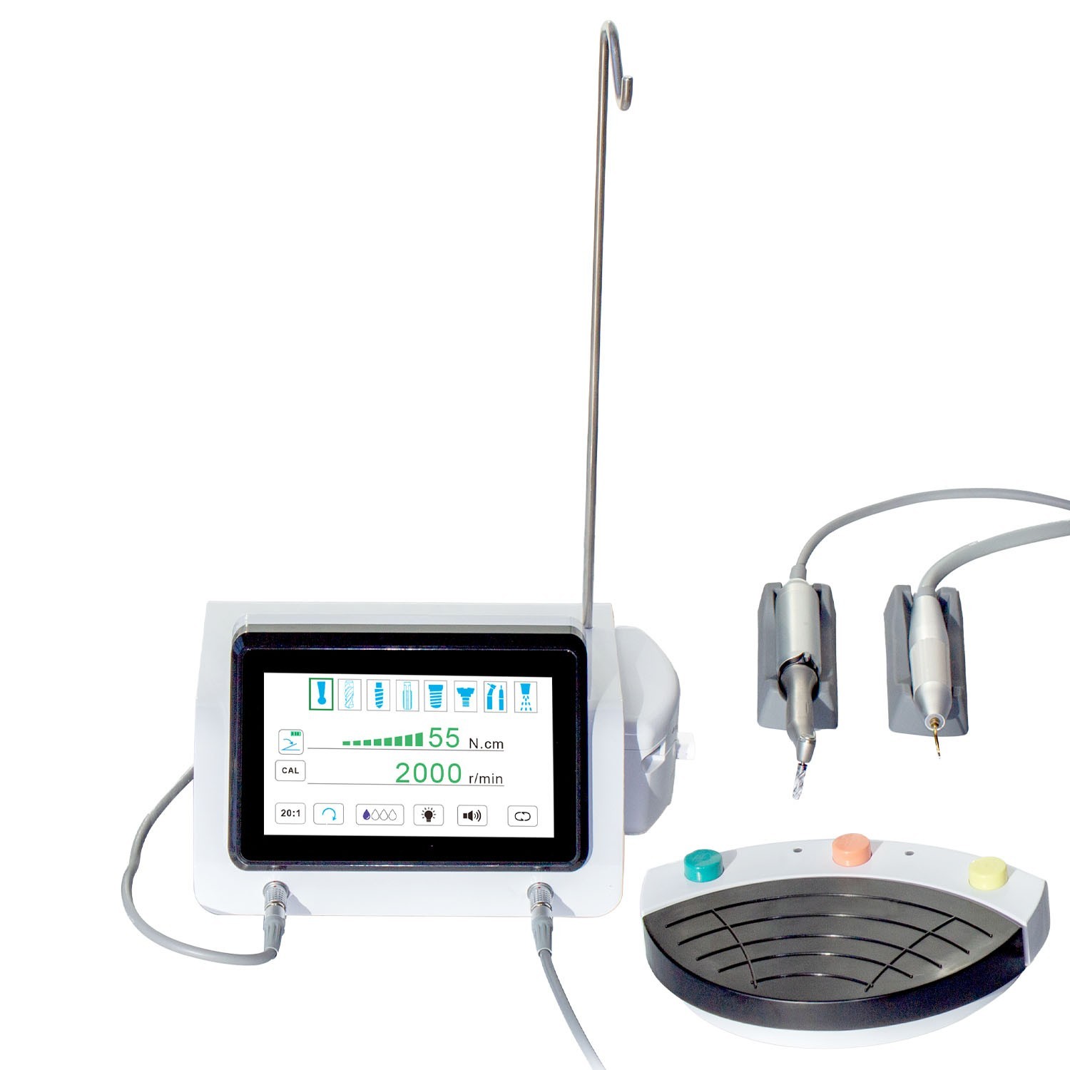 Dental Piezo surgery&Implant Motor 2IN1 Bone Cutter/Brushless Micro motor 4Hole