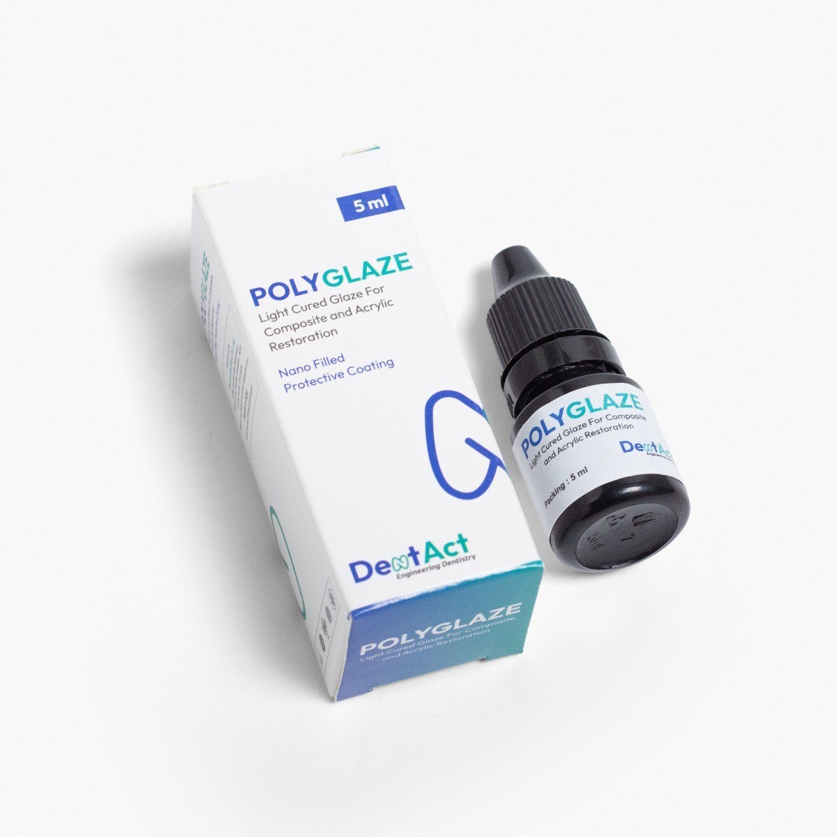 DentAct PolyGlaze Light Cure Glaze Composite & Acrylic Restoration