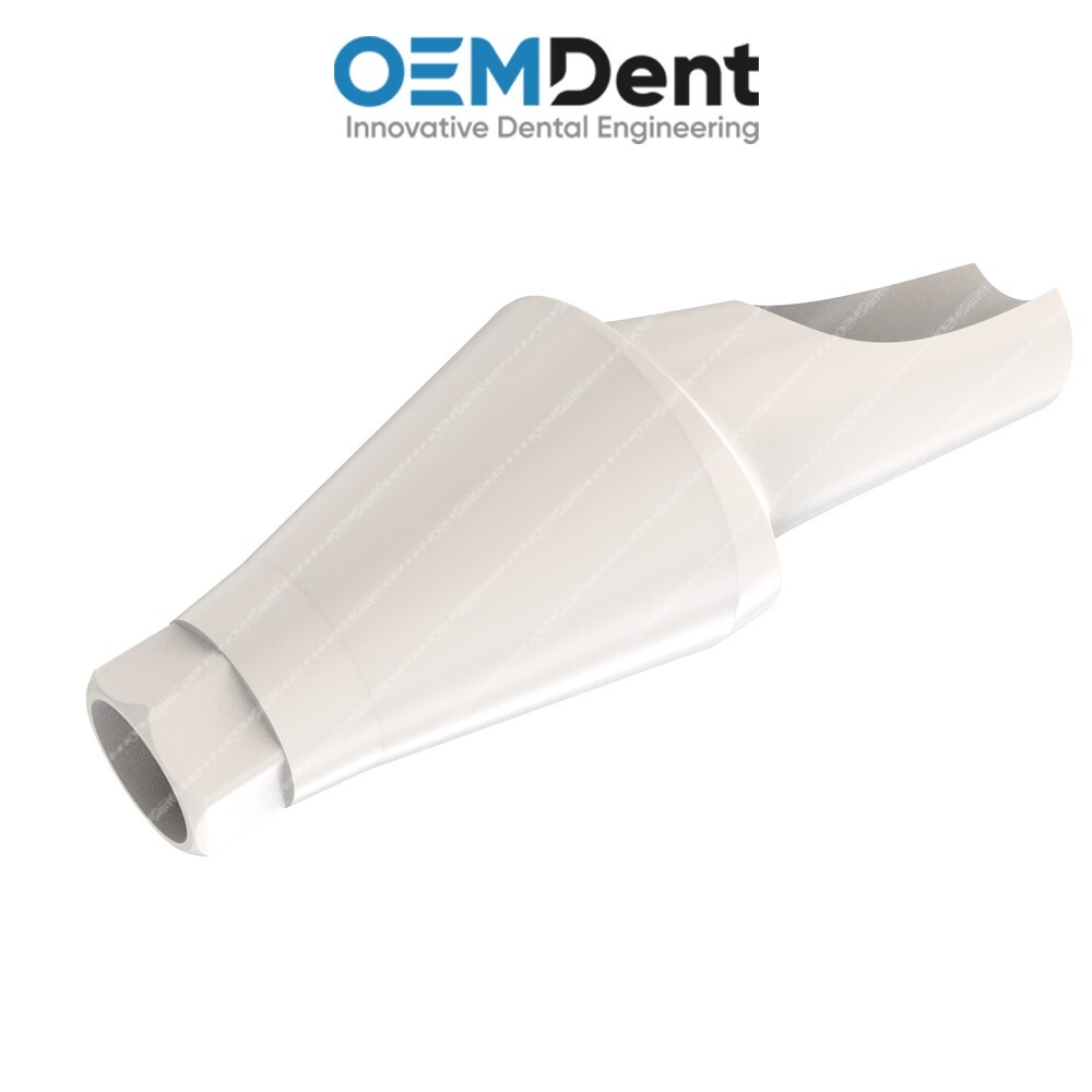 Peek Temporary Anatomic Angled Prosthetics 15° Compatible DSI® RP Conical