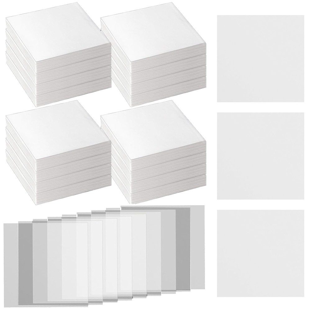 2000 Pcs Cellulose Weighing Sheet Laboratory Sample Weighing Weigh Papers1484