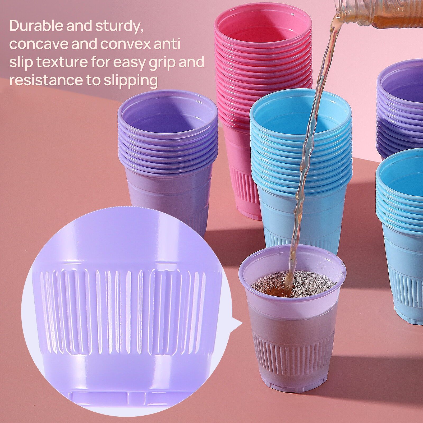 1000pcs Dental Disposable Plastic Drinking Cup 5oz Office Patient Medical Cups