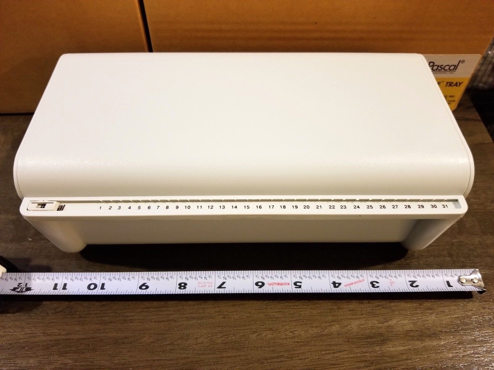 Tap & Slide Tray for use with glutaraldehyde solutions – Holds one – PA-35-697
