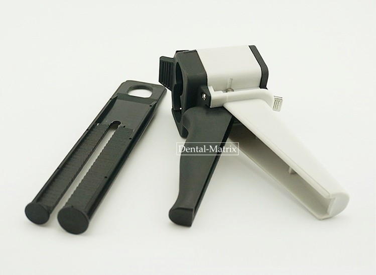 Dental Impression Universal Cartridge Dispenser Delivery Gun 1:1 2:1 Mixing