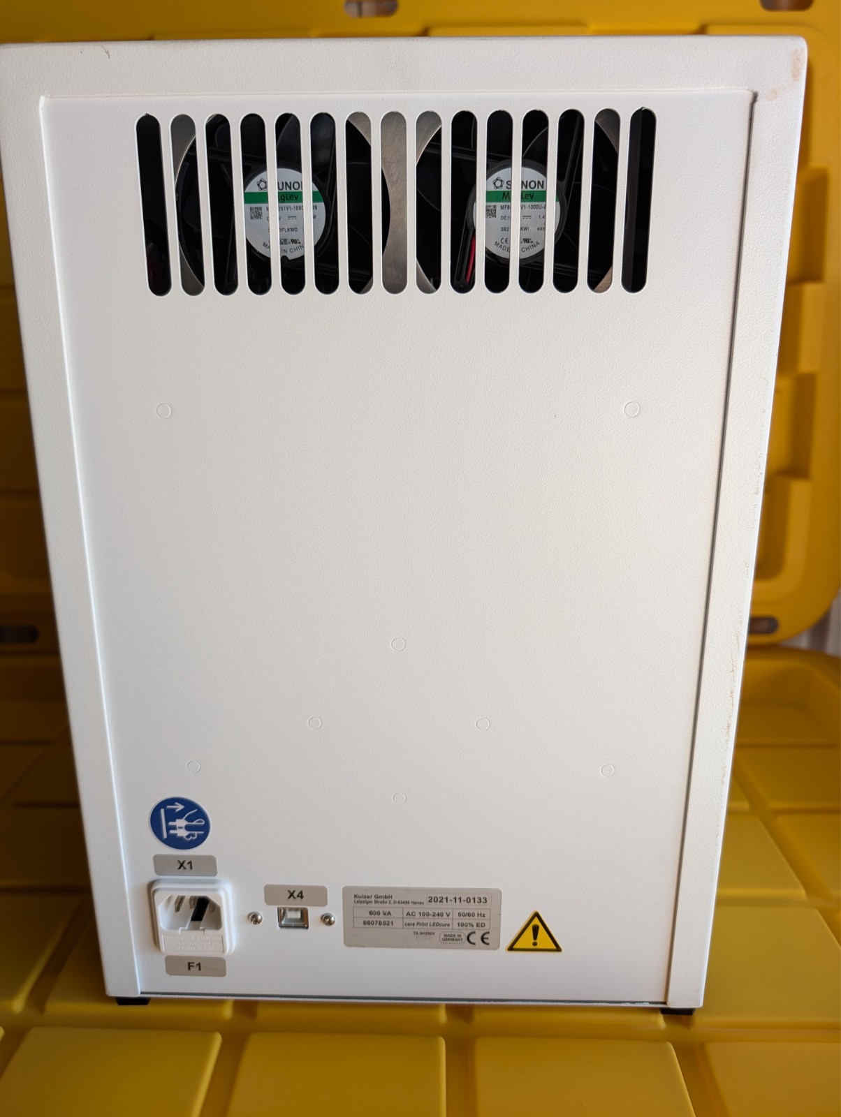 Kulzer cara Print LEDcure Dental 3D Resin Post Curing Unit Tested Power On