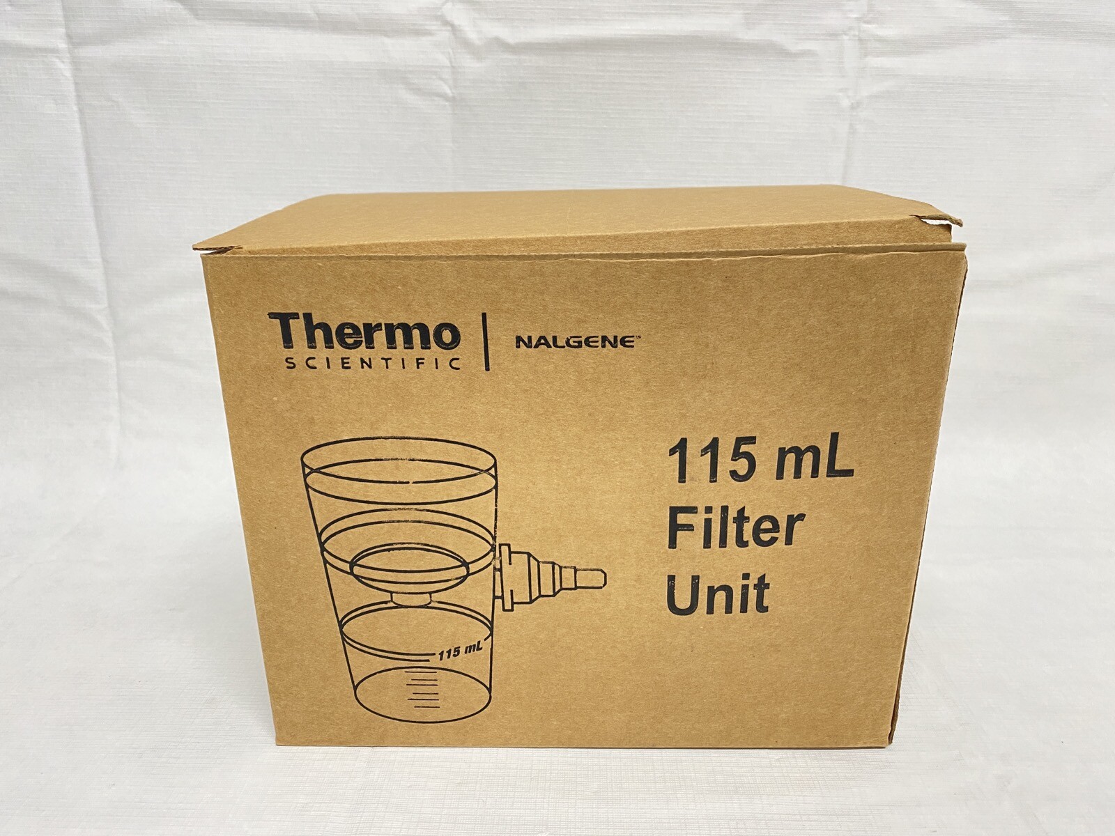 (12/Pk) THERMO 115mL PES Rapid-Flow Disposable Filter Units 50mm 0.45um Sterile
