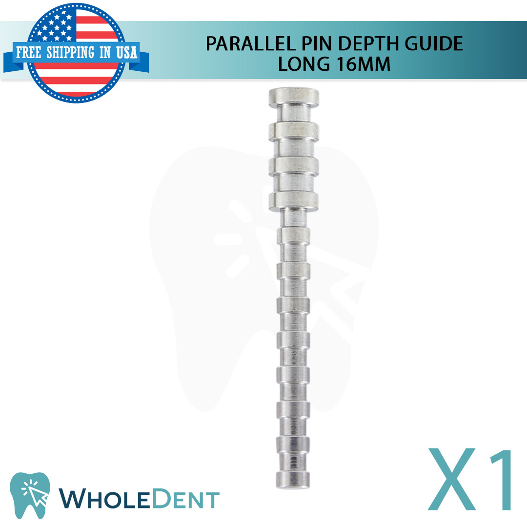 Surgical Parallel Pin Depth Guide Gauge Long Dental Implant Tool Instrument