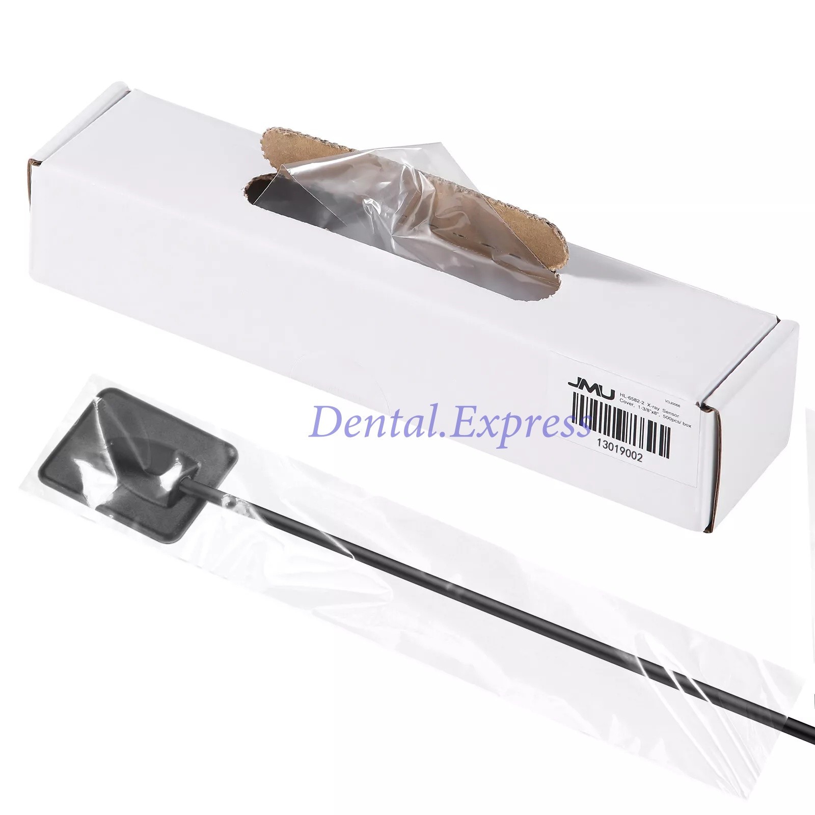 500 X-ray Sensor Sleeve Dental Disposable Plastic Protector Size 4.2/4.5cmx20cm