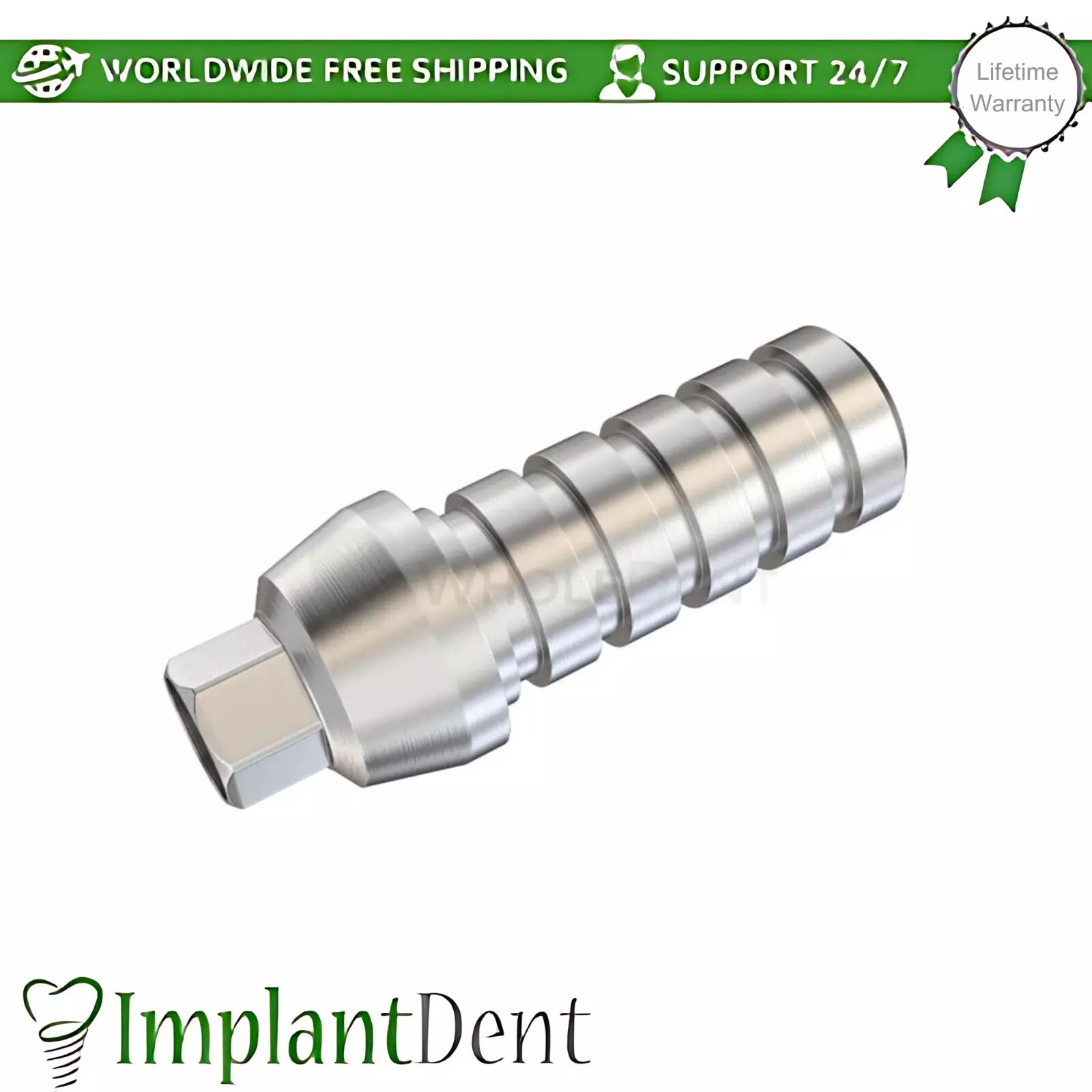 10x Anti Rotational Temporary Prosthetic Dental Fixture Int Hex