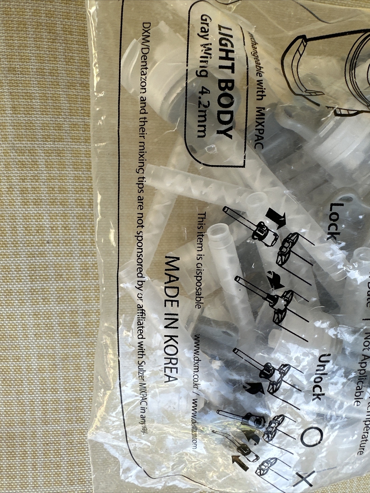 DX-Mixer HP Mixing Tips 4.2mm 48pcs/ PACK Dental Impression Light body 1:1 Ratio