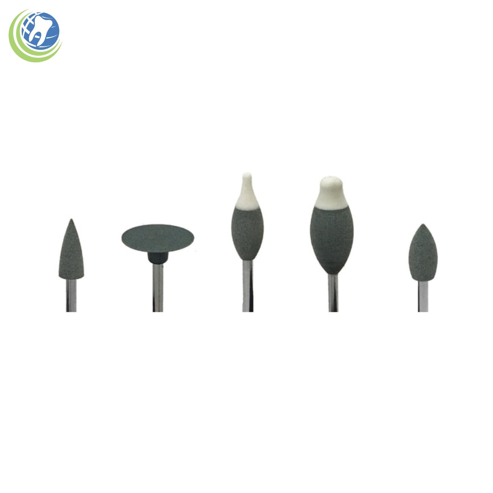 Zirconia Contouring Kit Ideal for pre-sintered Zirconia Dental Z-Kit 5 Pieces