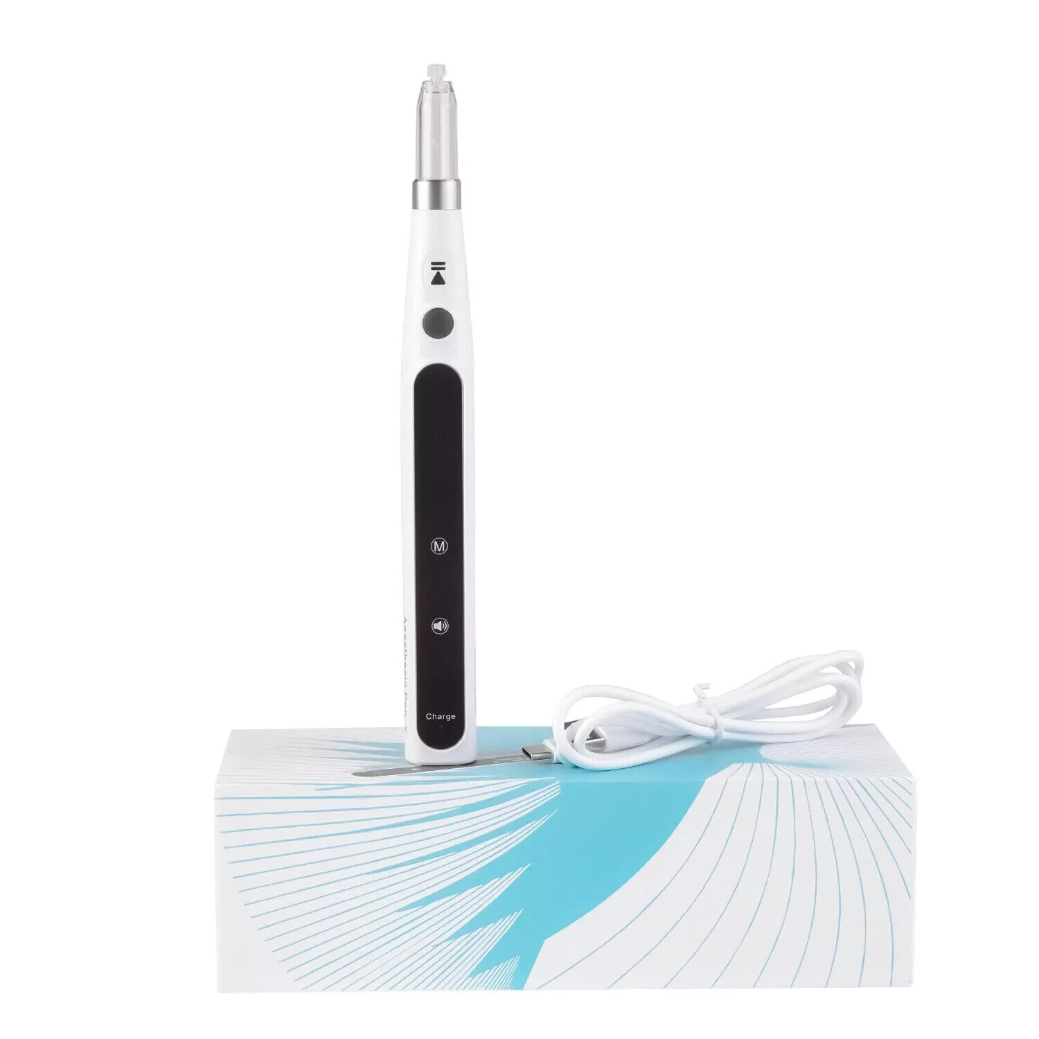 REDLAND Dental Anesthesia Injector Syringes Wireless Pen with 8 Injection Tubes