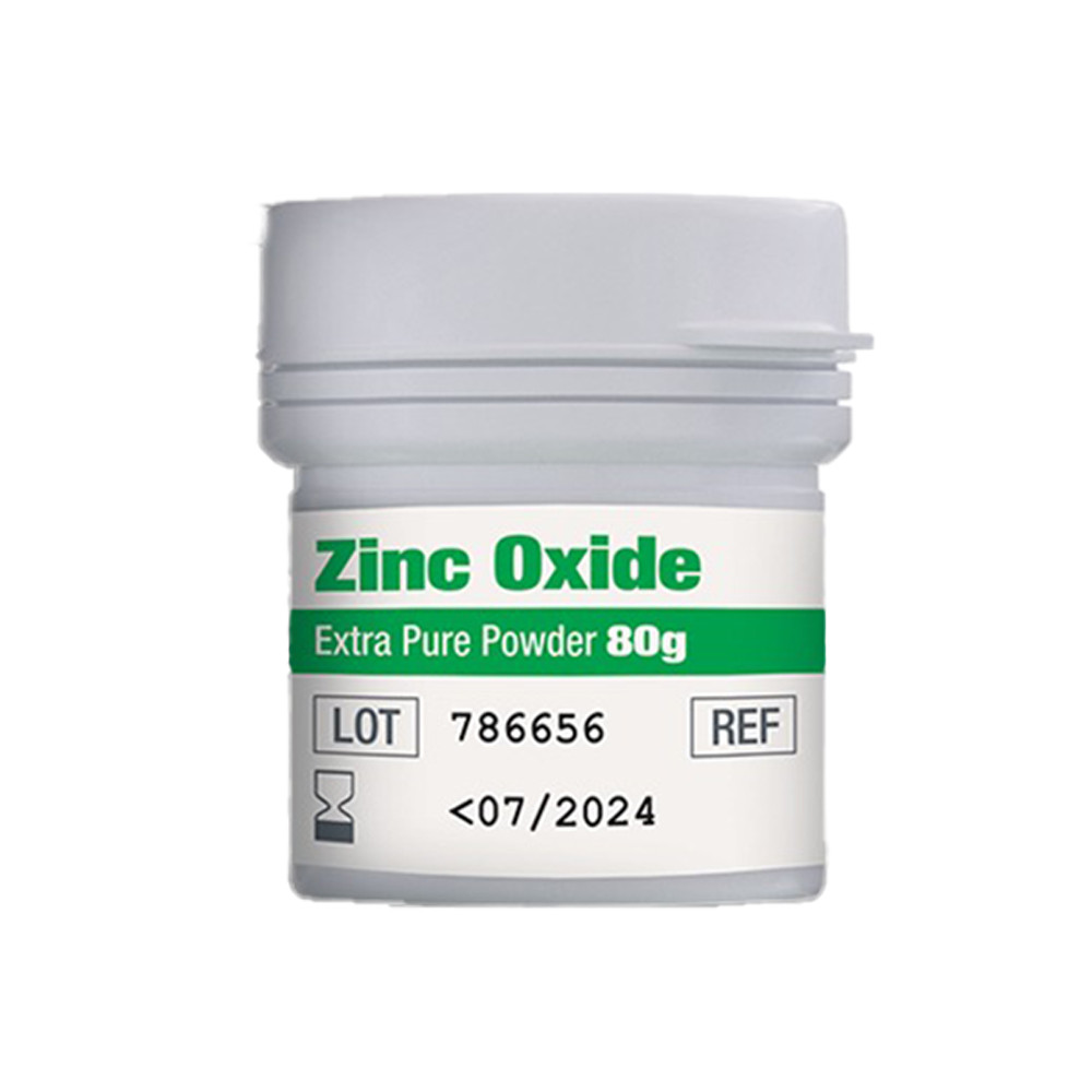 Dental DSI Endodontic Zinc Oxide Extra Pure Powder For Temporary Dresssings, 80g