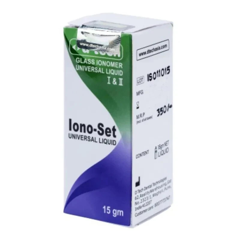 Dental Iono Set Universal Glass Ionomer Liquid for Luting & Restorative Cements