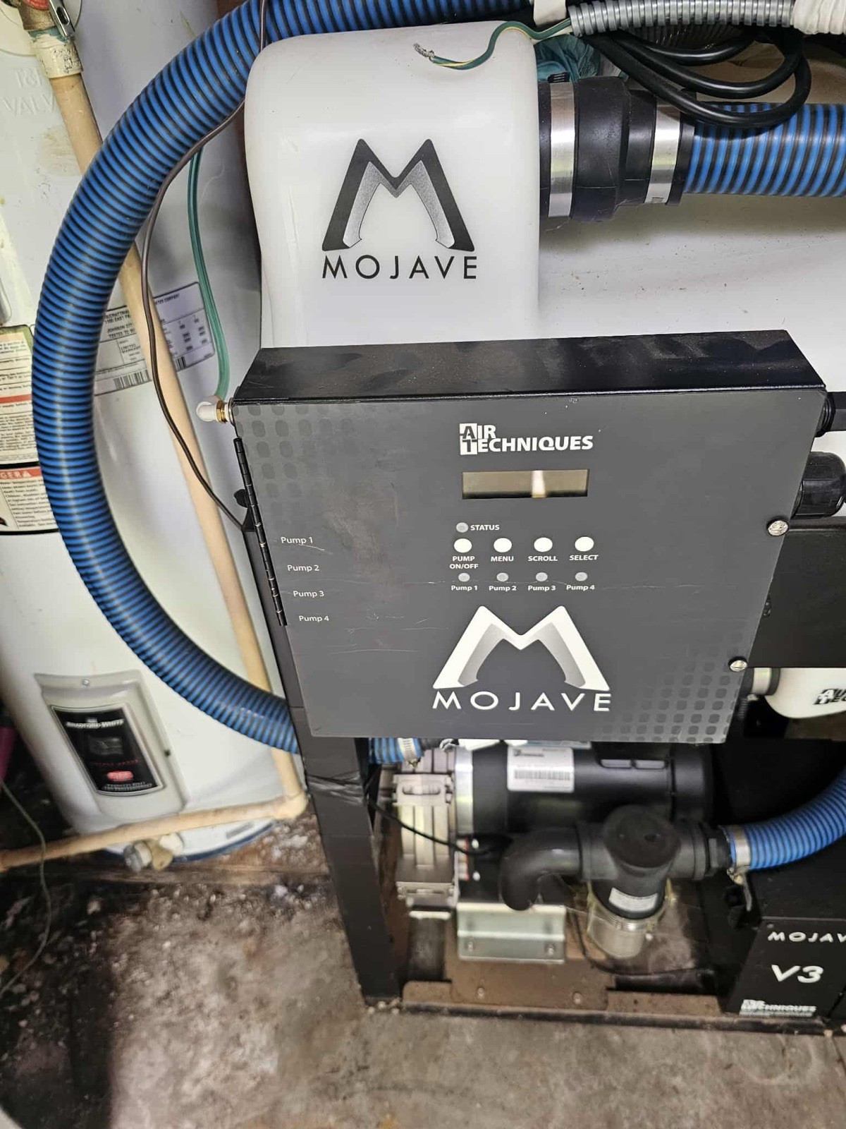 Air tech. Mojave v3 w/built in collection tank & airstar3 air compressor