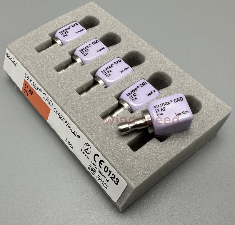 IVOCLAR E.max Cad Dental CEREC InLab Glass Ceramics Blocks ABUTMENT Refill 1~5pc
