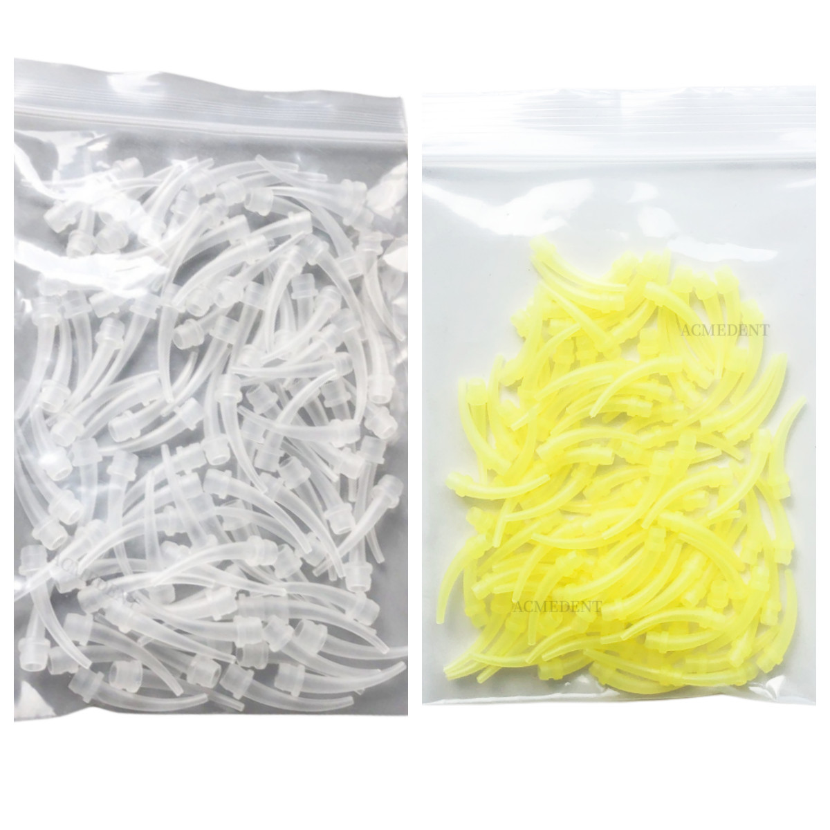 Intra Oral Tips Delivery Impressions Accurate Dispener Tip Dental Yellow Horn