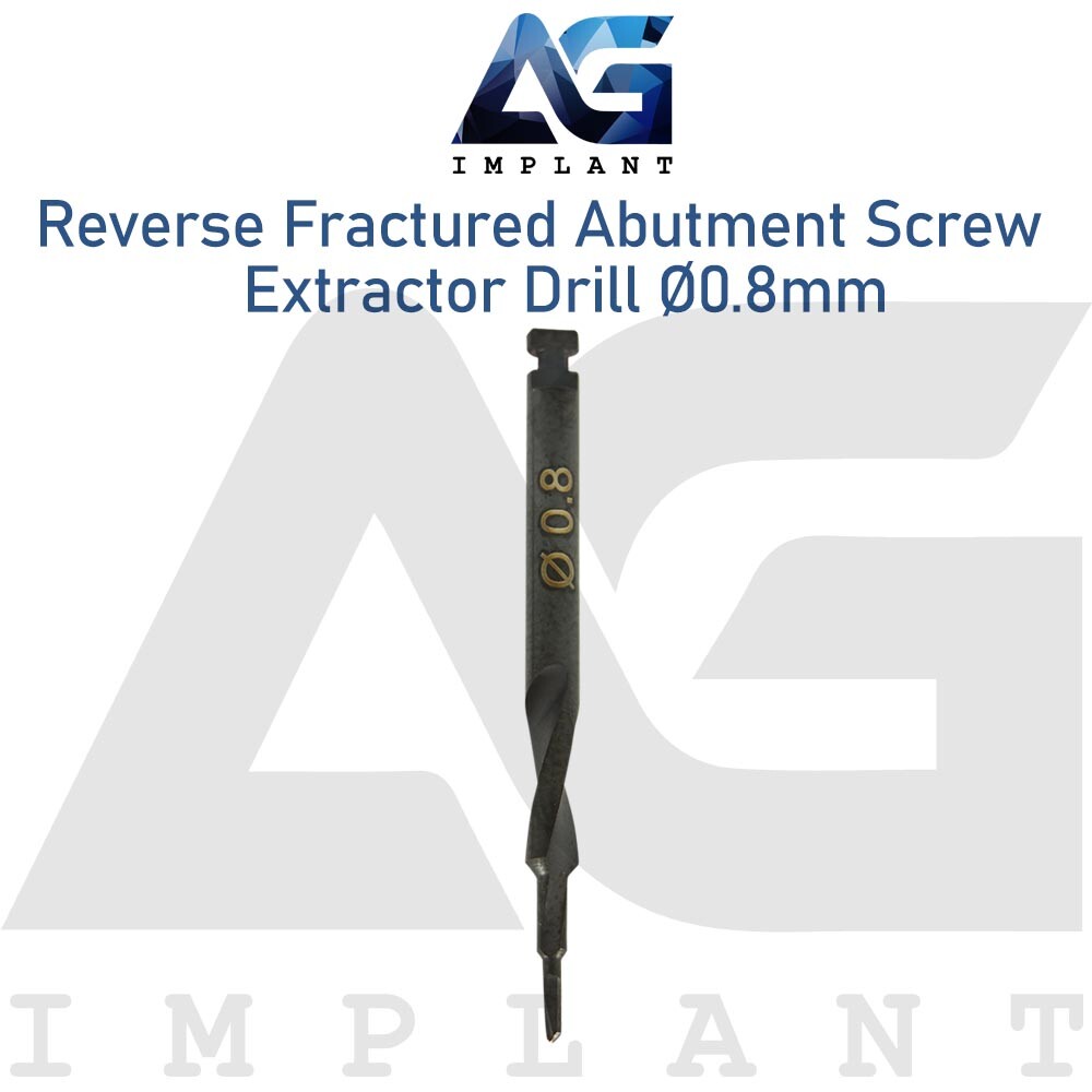 Reverse Fractured Abut ment Screw Extractor Drill Extraction Instrument