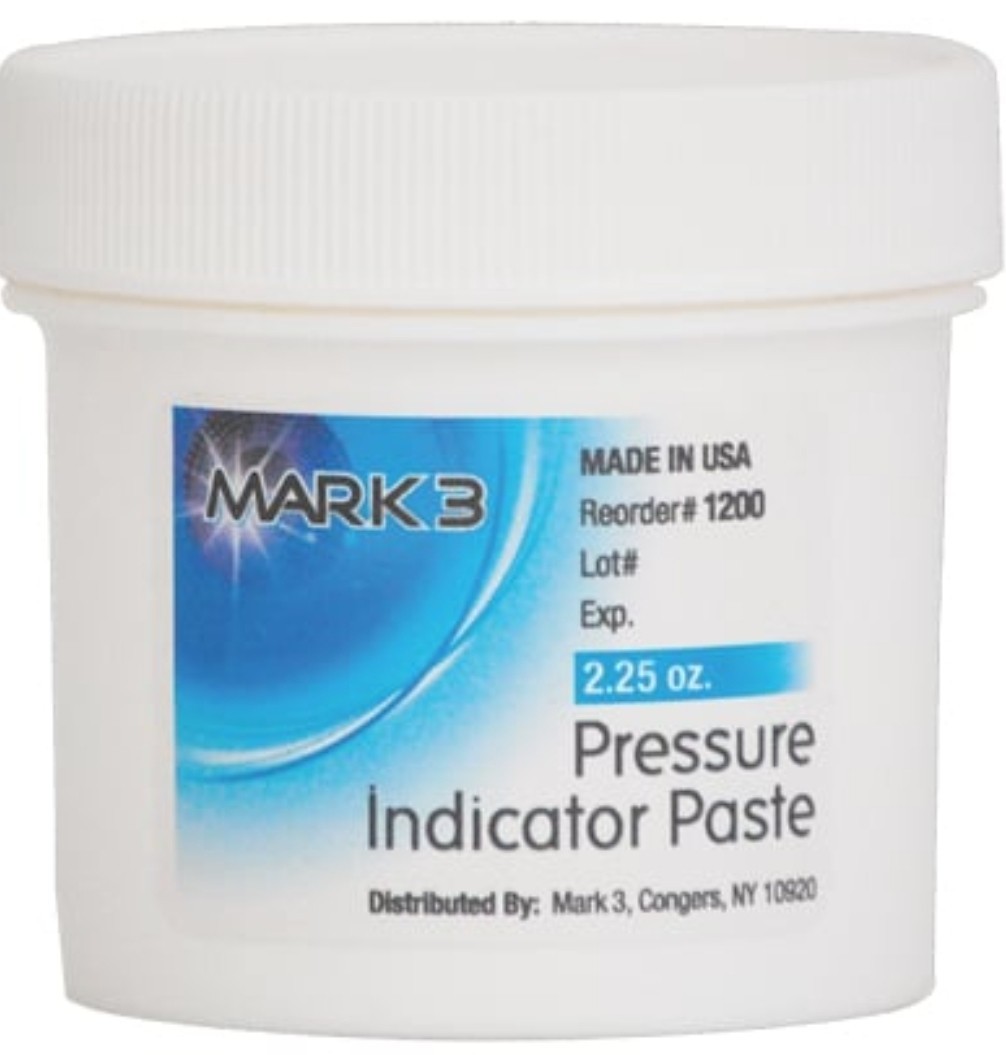 Mark3 1200 Pressure Indicator Dental Paste PIP 2.25 Oz Jar