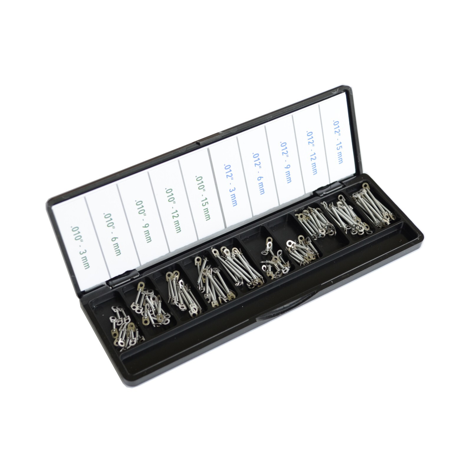 J&J Ortho Dental Orthodontic NiTi TAD STD Closed Coil Spring Sorted Size Kit