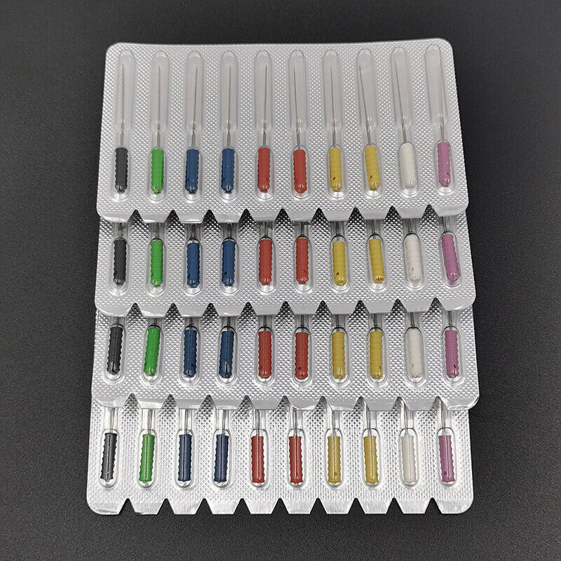 Dental Nerve Broach Barbed Broaches Endodontic Needles Files Root Canal 21/25mm