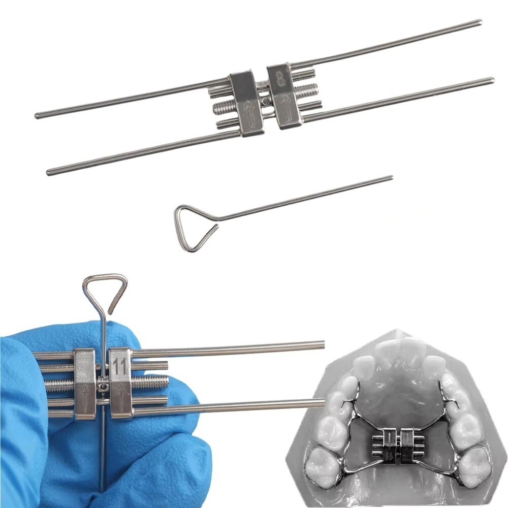 Dental Expansion Screw Orthodontic Stainless Expander Rapid Palatal 8/9/11/13mm