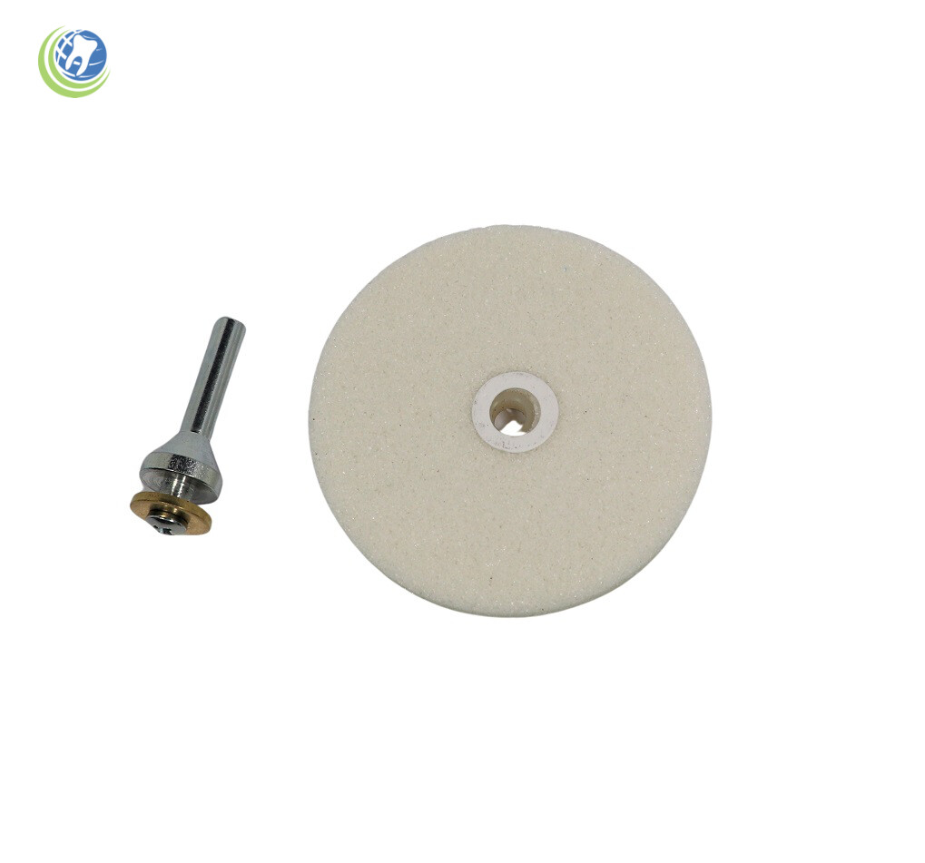 Keystone White Acrylic Knock Down Wheel 3″ X 3/8″ (76 x 9.5 mm) W or W/out Chuck