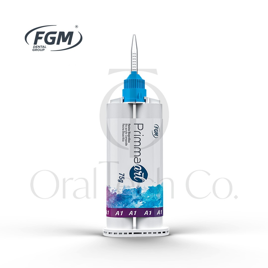 FGM Dental PrimmaArt A1+2+3/B1/BL Self-curing Composite Cartridge 75g+10 Tips