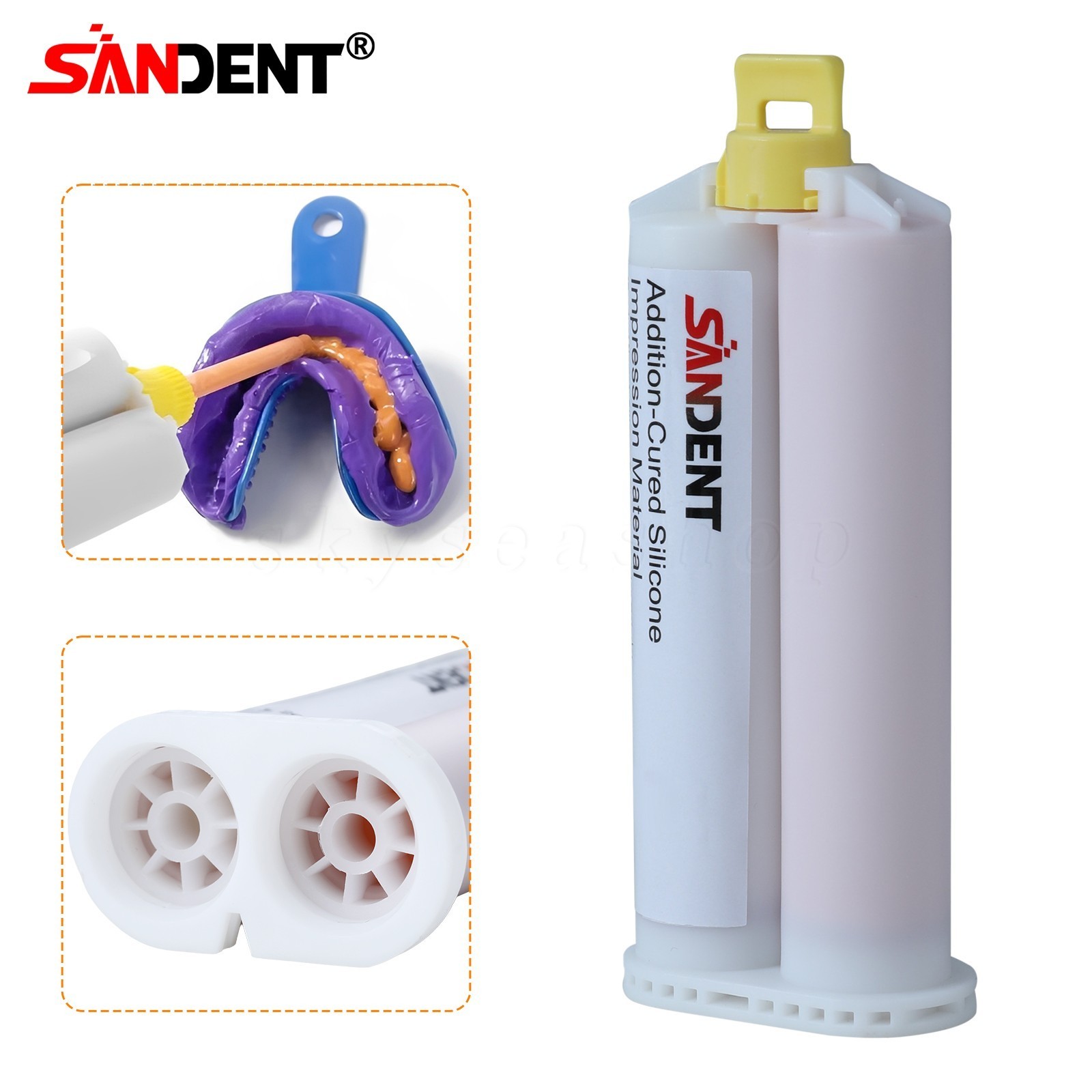 Dental LIGHT BODY FAST Set VPS PVS VPS Impression Material 50ML Cartridges