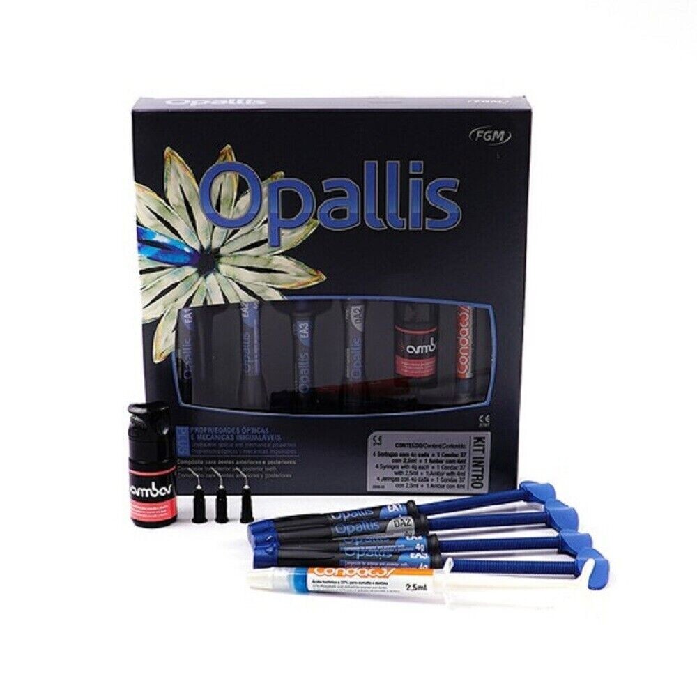 Dental FGM Opallis Nano Hybrid Composite Intro Kit for Anterior and Posterior