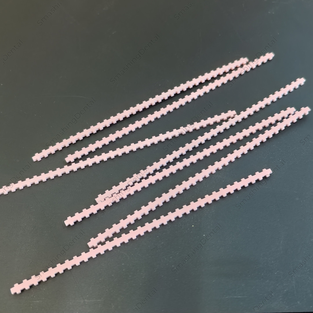 Dental Pink Im plant Connector Titanium Wire Overdenture MU Wires Strengthener