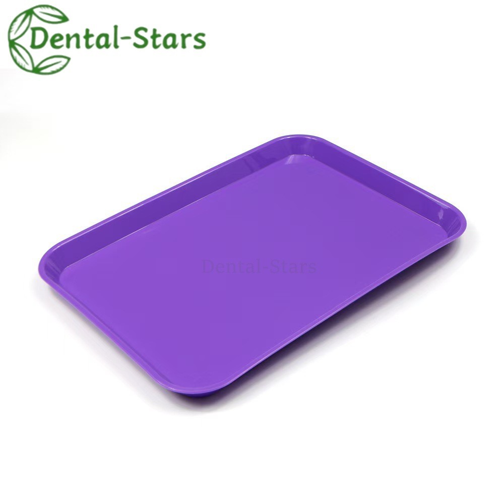 Dental Autoclave Plastic Instrument Set Up Flat Tray Size Large 33x24x20mm 1 Pcs