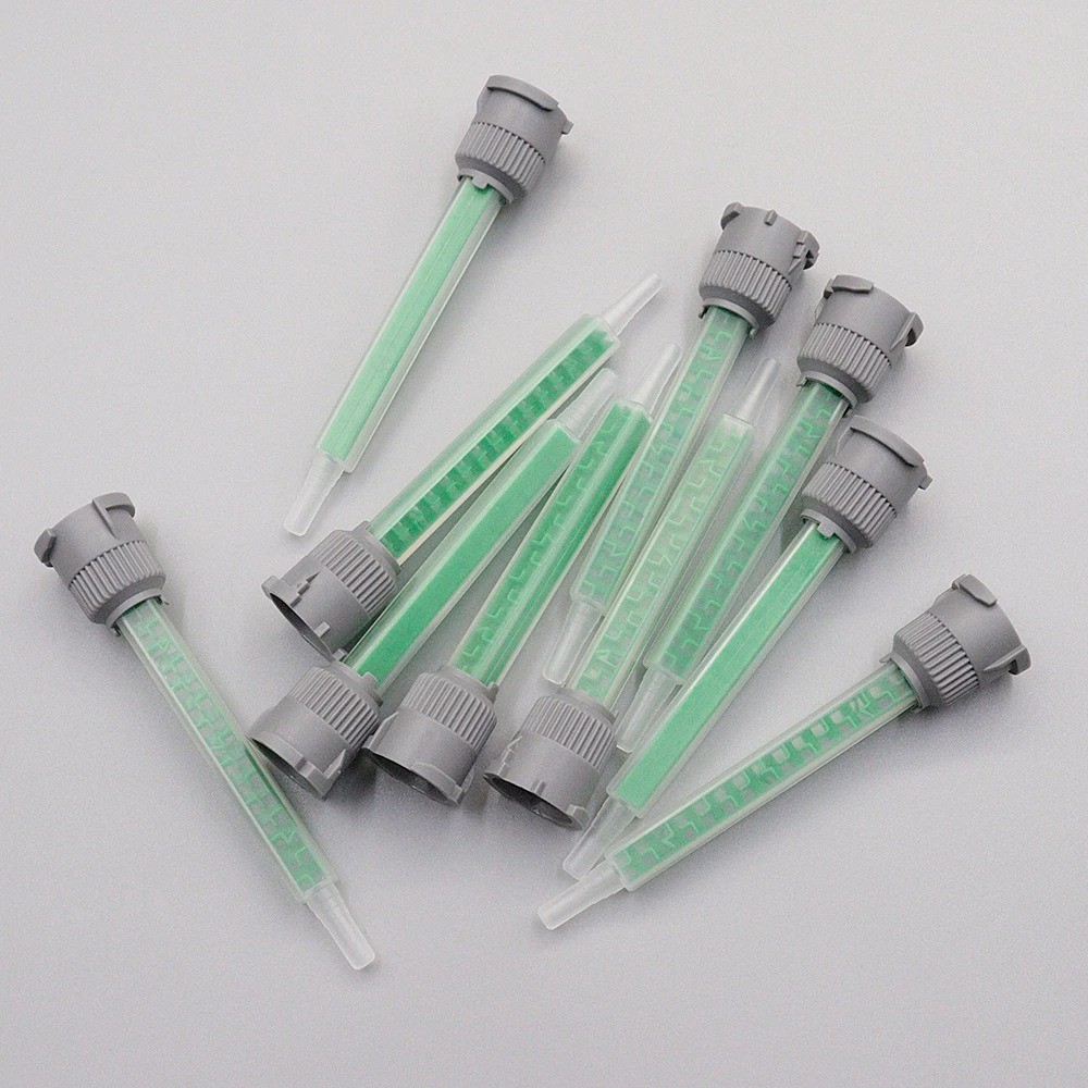 10/20/50PCS Static Mixing Nozzles MB6-16 1:1 Epoxy Adhesive Mixer Tubes