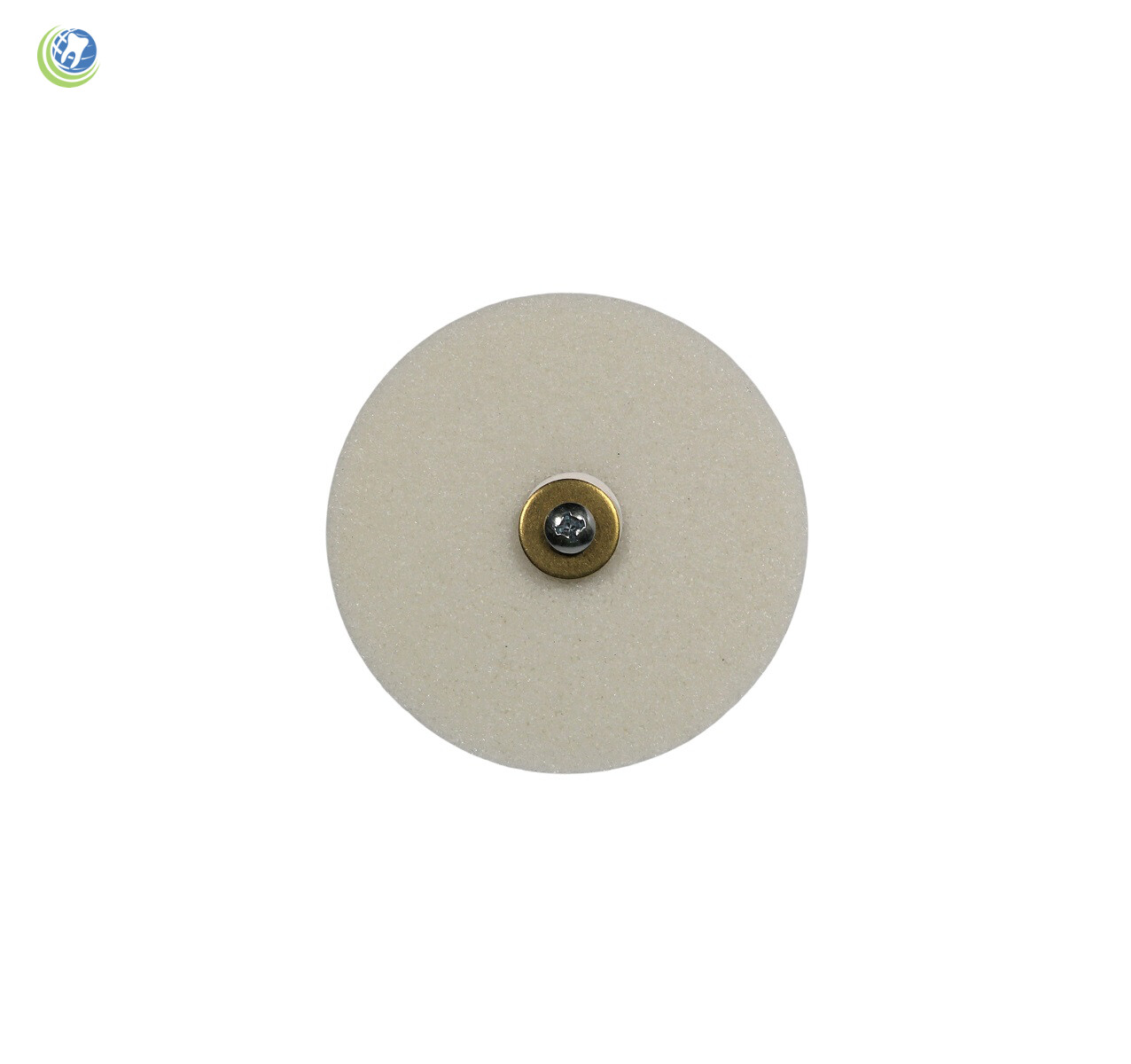 Keystone White Acrylic Knock Down Wheel 3″ X 3/8″ (76 x 9.5 mm) W or W/out Chuck