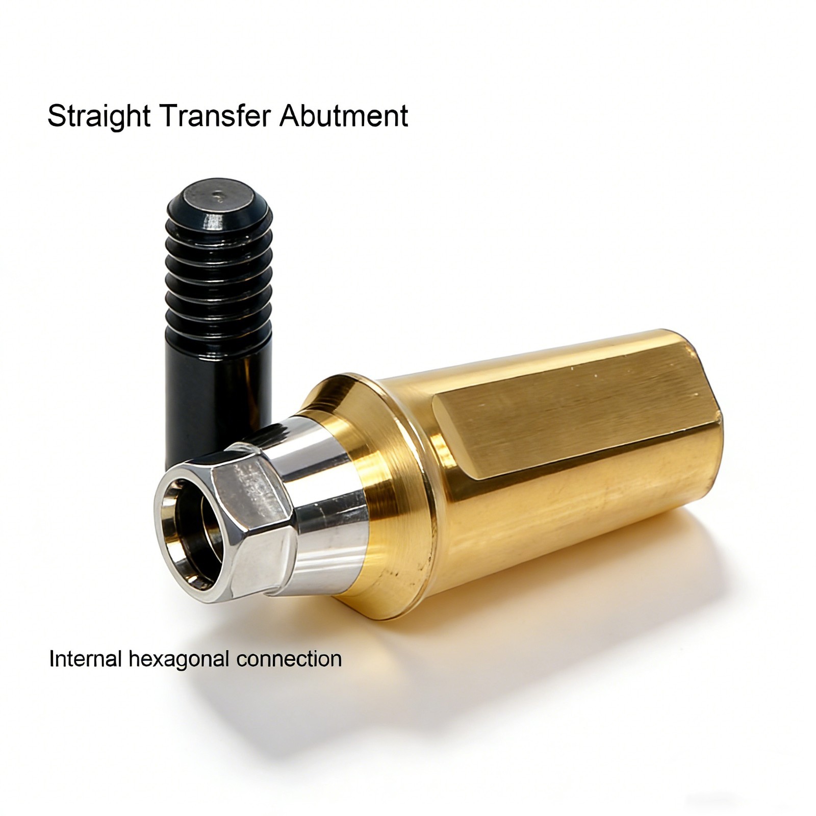 US Dental Prosthetics Angled 17°/Straight Titanium Abutment fit Hiossen ET OSS