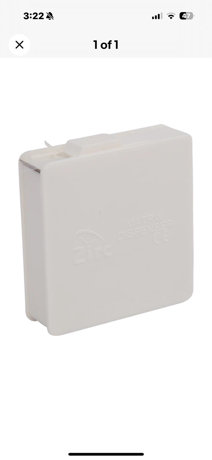 Zirc Dental 55Z200A Matrix Tape Dispenser White 3/8″ X .002 Gauge