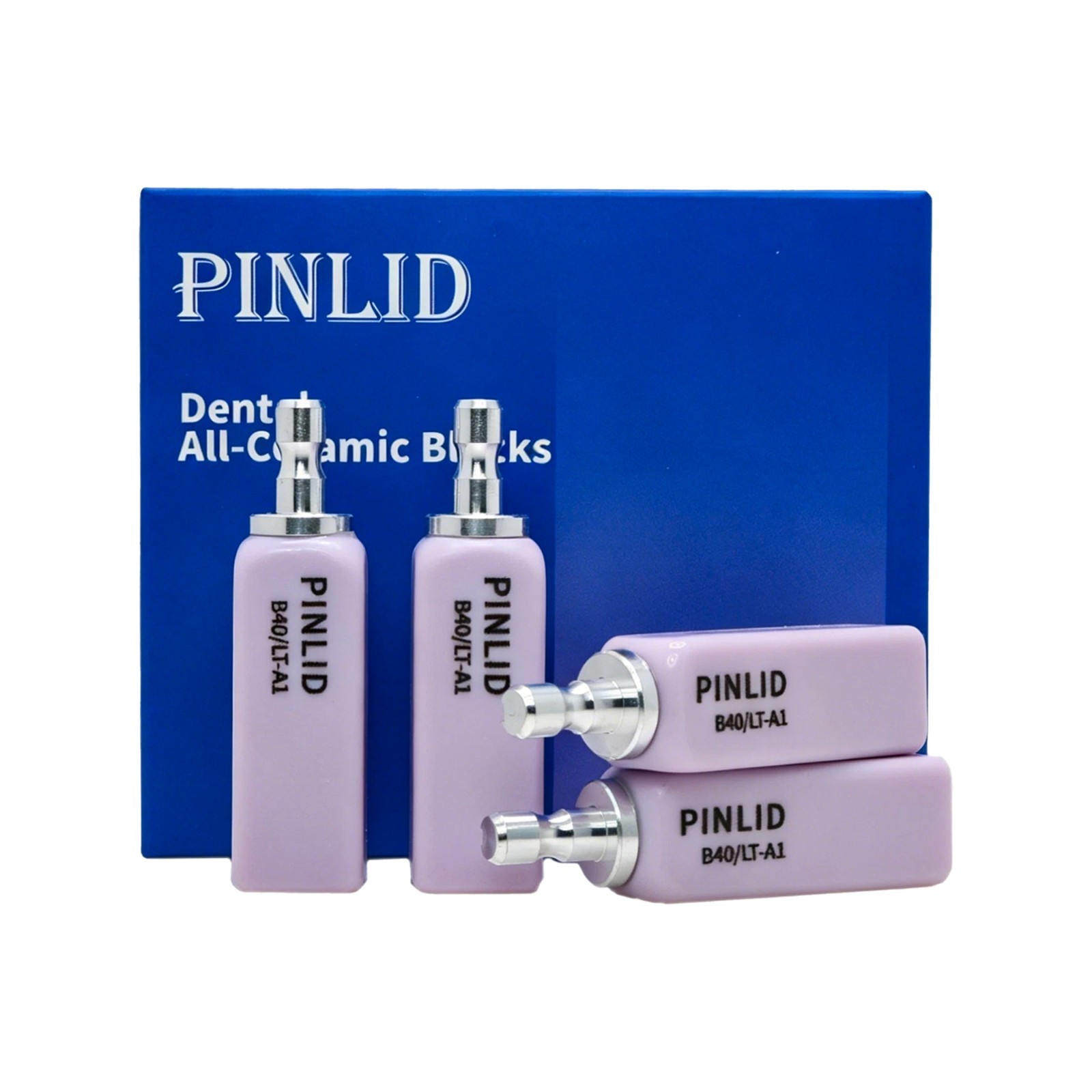 B40 Dental Emax Ceramic Blocks Lithium Disilicate Block CAD/CAM CEREC 4pcs/box