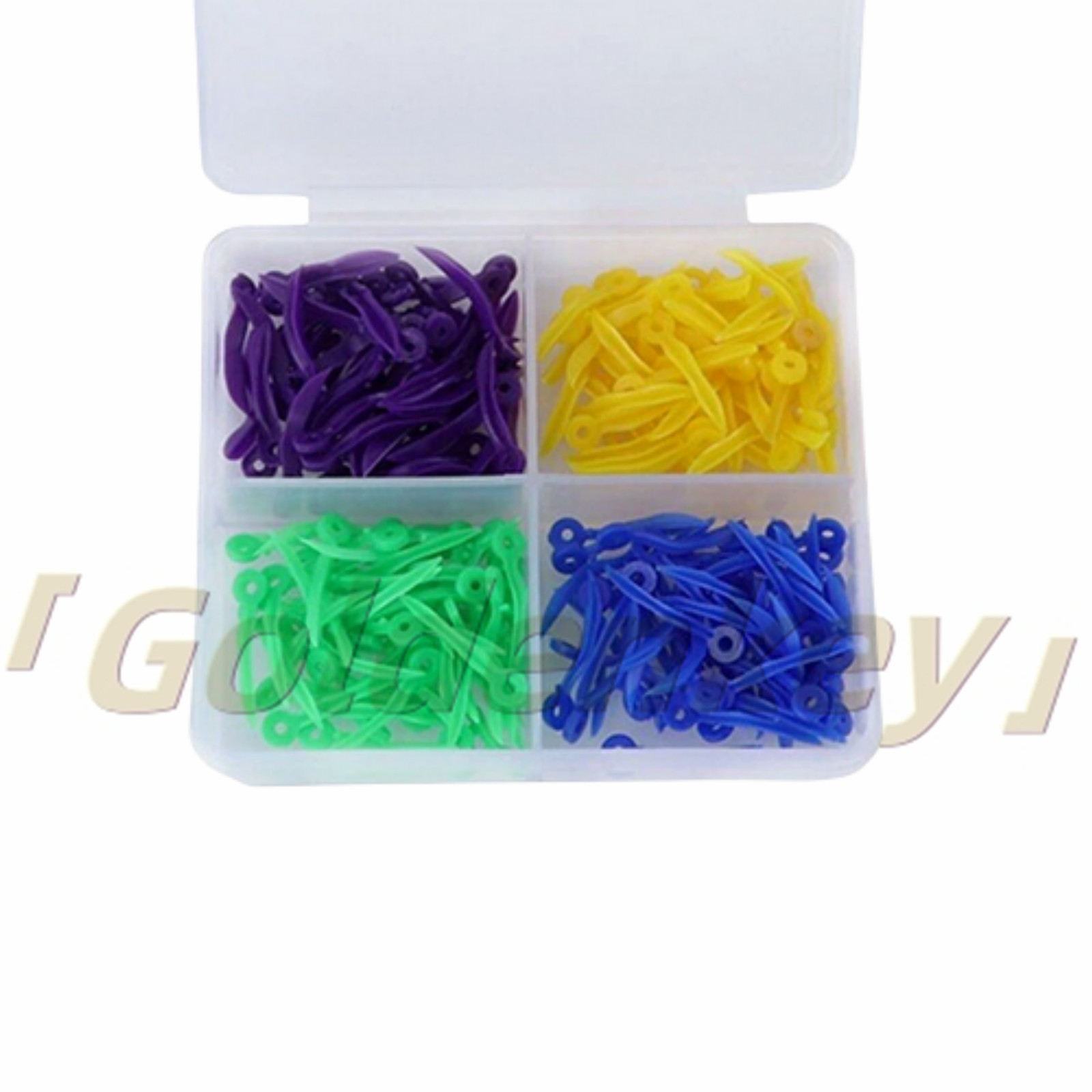 200x/Box Disposable Dental Wedges Tooth Gap Wedge with End Circular Hole Plastic