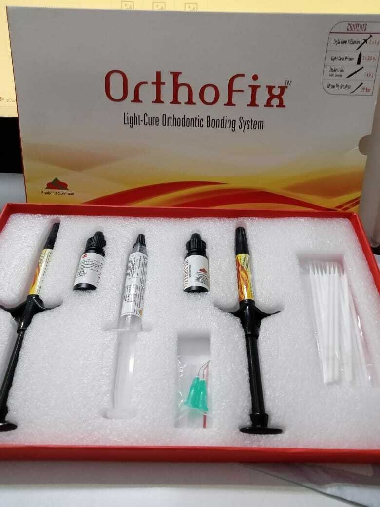 Anabond Orthofix Light Cure Metal & Ceramic Orthodontic Bonding System Kit
