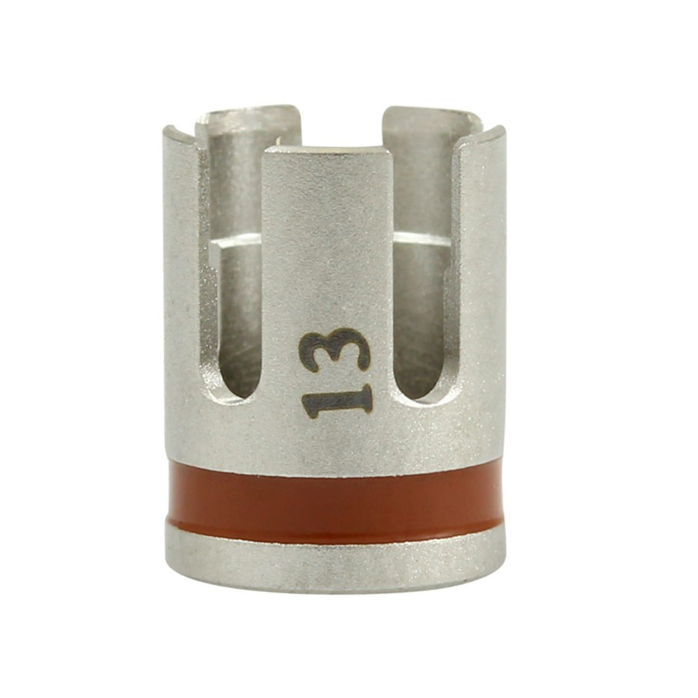 5x Dental Drill Stoppers Ø5.2mm + Cylindrical Drill Surg ical Tools Burs Set