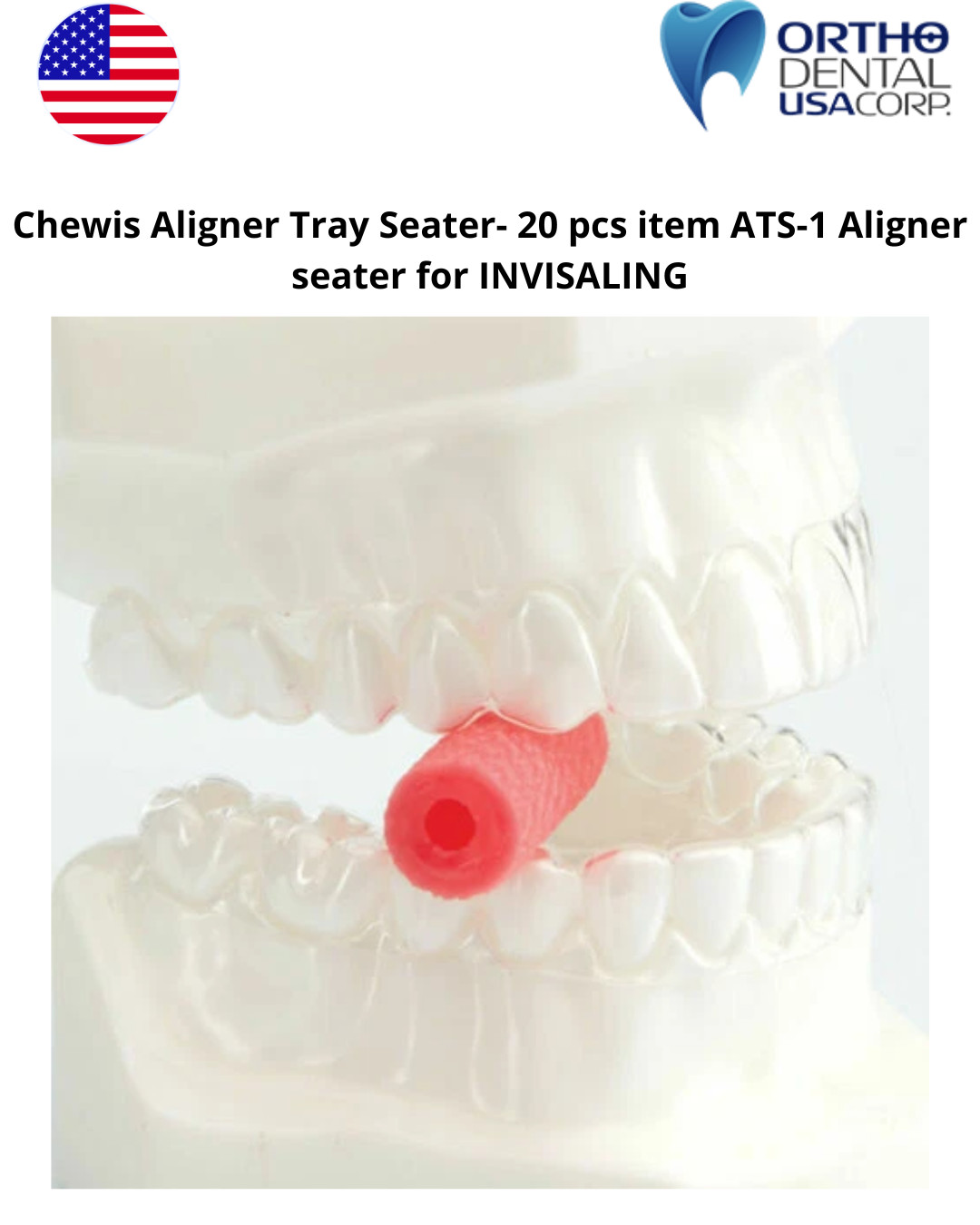 Chewies Aligner Tray Seater- 20 pcs item ATS-1 Aligner seater for INVISALING