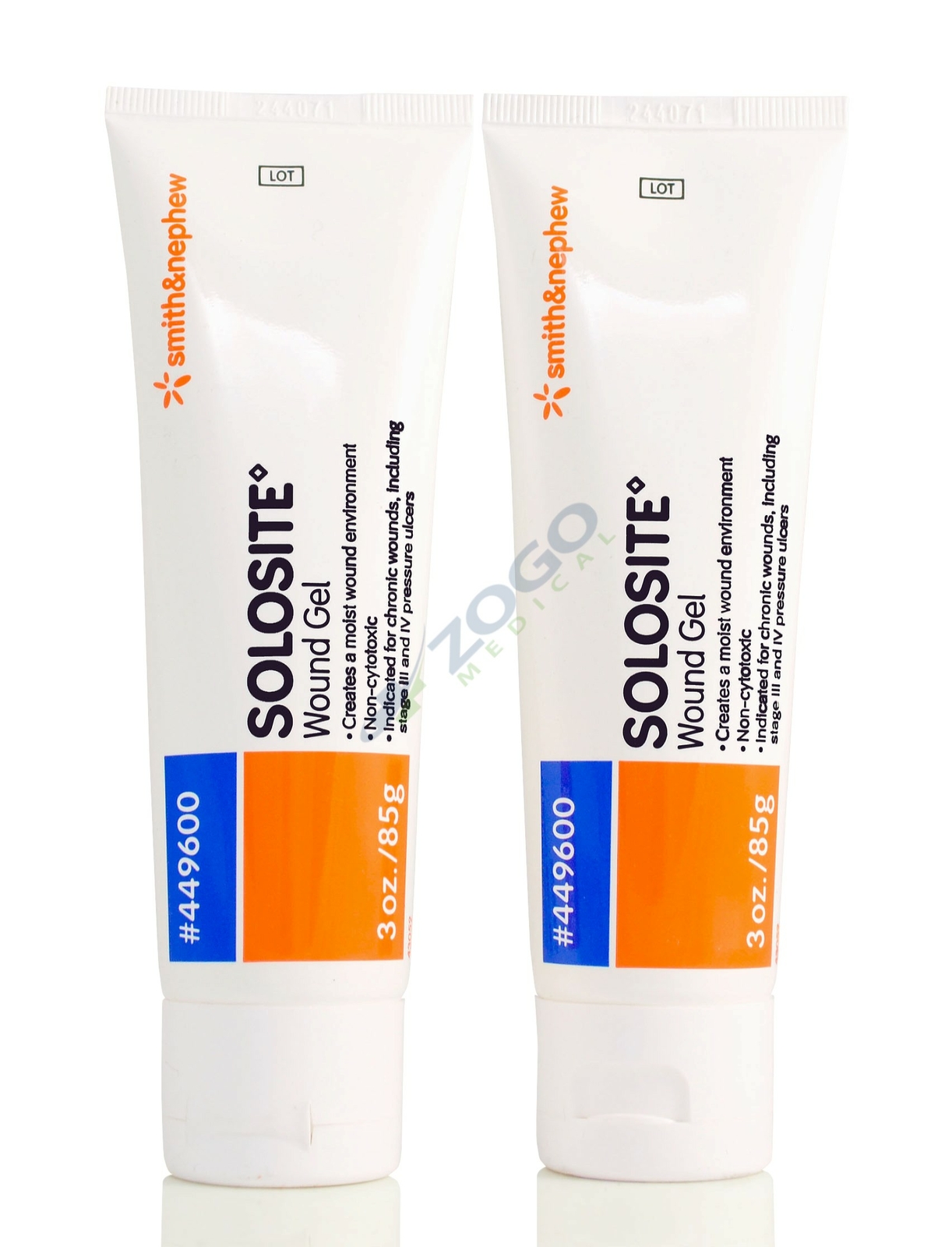 Smith & Nephew 449600 Hydrogel Solosite Wound Gel 3 Oz Tube – Pack of 2