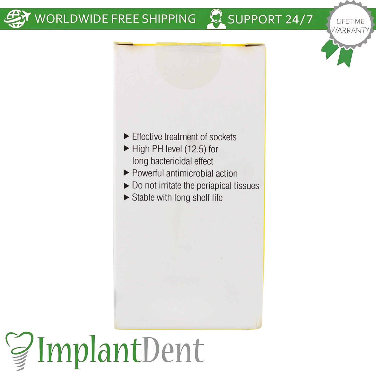 lodoform Powder 15g Light Yellow Dental CanaI Prep Solution Filling Material